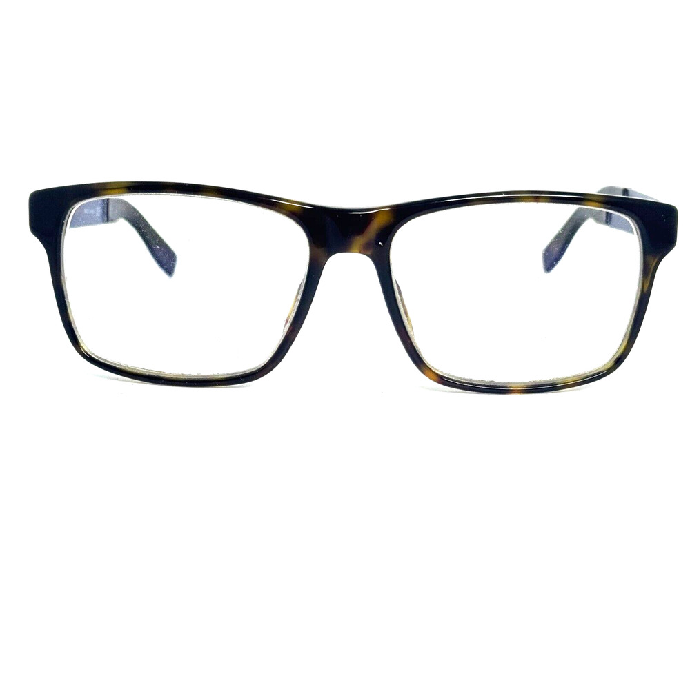 Boss Eyeglasses Brown Tortoise Frames Blue arms 0203 7Q5 53-17-145 H16162